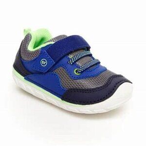 Size 3 Wide Baby Stride Rite Sm Rhett Walking Shoes